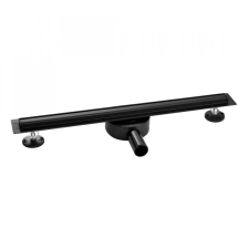 Gamma Slim zuhanylefolyó / zuhanyfolyóka - fekete - 100 cm építőanyag