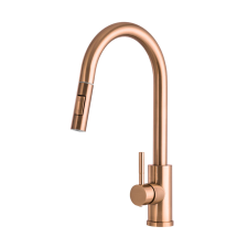 Gamma Taru Slim konyhai csaptelep rose gold, beépíthető csaptelep