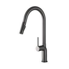 Gamma Vera konyhai csaptelep antracit szürke, beépíthető csaptelep