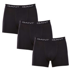 Gant 3PACK fekete Gant férfi boxeralsó (900013004-005) M