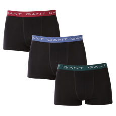 Gant 3PACK fekete Gant férfi boxeralsó (902433003-005) M