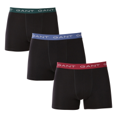 Gant 3PACK fekete Gant férfi boxeralsó (902433004-005) M
