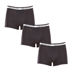 Gant 3PACK Férfi boxeralsó Gant fekete (900003053-005) L