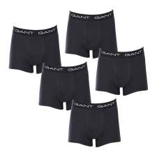 Gant 5PACK Férfi boxeralsó Gant fekete (900015003-005) M férfi alsó