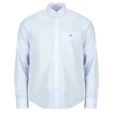 Gant Hosszú ujjú ingek REG CLASSIC POPLIN BANKER SHIRT Kék EU XXL férfi ing