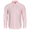 Gant Hosszú ujjú ingek REG CLASSIC POPLIN STRIPE SHIRT Rózsaszín EU M