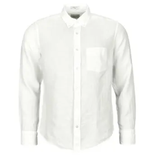 Gant Hosszú ujjú ingek REG GMNT DYED LINEN SHIRT Fehér EU L