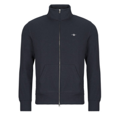 Gant Pulóverek REG SHIELD FULL ZIP SWEAT Tengerész EU XL