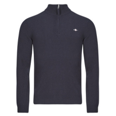 Gant Pulóverek SUPERFINE LAMBSWOOL HALF ZIP Tengerész EU XL