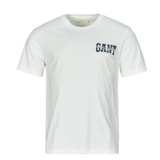 Gant Rövid ujjú pólók ARCH SCRIPT SS T-SHIRT Fehér EU S