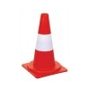 Ganteline Közúti jelzőbója piros 30cm (piros/fehér, 30cm)