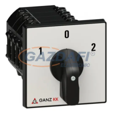 GANZ KK2-40-6009 Csillag - delta átkapcsoló, 40A, IP44 villanyszerelés