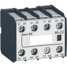 Ganz KK Kft. Hi-22/d segédérintkező villanyszerelés
