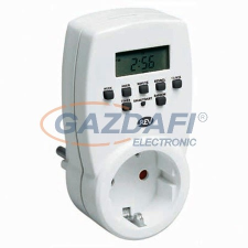 GAO 0025300103 Időkapcsoló, digitális, heti, fehér villanyszerelés