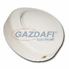 GAO 0749H Talpkapcsoló, 1A fehér villanyszerelés