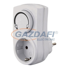 GAO 0793H Földelt köztes csatlakozó fényerőszabályozóval, 250V, 16A villanyszerelés