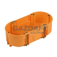 GAO 18352 2-es szerelvénydoboz gipszkartonhoz 135x65x45mm villanyszerelés