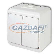 GAO 22031 Aquastar csillárkapcsoló, fehér IP44 villanyszerelés