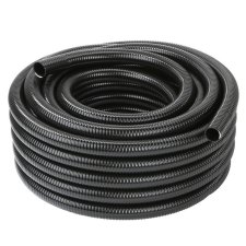 GAO 7488H PVC gégecső, lépésálló, 750N, Ø20, 25 méter, fekete színben villanyszerelés