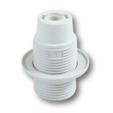 GAO FOGLALAT E14 CSILLÁR GYŰRŰVEL, 230V FEHÉR (0717H) világítási kellék