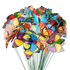 Garden Of Eden Leszúrható dekor pillangó - többféle - 29 cm - műanyag dekorációs kellék