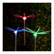 Garden Of Eden RGB LED-es szolár lámpa szitakötő kültéri világítás