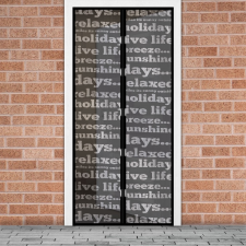 Garden Of Eden Szúnyogháló függöny ajtóra - mágneses- 100x210 cm szúnyogháló