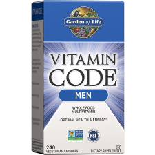 Garden of Life Vitamin Code Men (multivitamin férfiaknak) - 240 növényi kapszula vitamin és táplálékkiegészítő