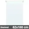 Gardinia Blackout roló, fehér, ablakra: 62x180 cm