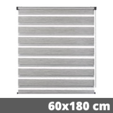 Gardinia Delux sávos roló, szürke, ablakra: 60x180 cm lakástextília