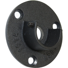 Gardinia Industrial Home fali tartó 25 mm átmérő fekete karnis, függönyrúd