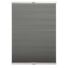 GARDINIA Méhsejtes Pliszé Sina szürke, Thermo,70x130 cm lakástextília