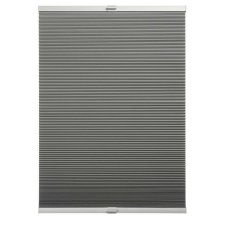 GARDINIA Méhsejtes Pliszé Sina szürke, Thermo,80x220 cm lakástextília