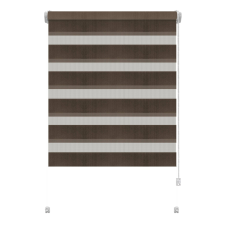 Gardinia Mini Zebra Roló 725 Classic csokoládé barna 64.0 x 150cm lakástextília