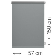 Gardinia Thermo - hőszigetelő és sötételő roló (ezüst) 57.5x150 cm lakástextília