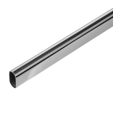 GARDRÓB AKASZTÓRÚD 30X15X1200MM KRÓMOZOTT, OVÁLIS bútor