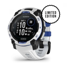 Garmin Instinct 3 Solar 45mm homokkő homokkő/kék szilikon szíjjal (Limited Edition) okosóra