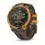 Garmin Instinct Crossover AMOLED bronz/sárga, kakaóbarna szilikon szíjjal (010-03398-01)