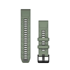 Garmin Óraszíj 22 mm oliva/szürke szilikon (QuickFit) okosóra kellék