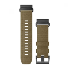 Garmin Óraszíj 26mm taktikai Coyote Tan nylon (QuickFit) okosóra kellék