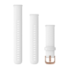 Garmin óraszíj fehér szilikon, Rose Gold csattal (18 mm) (010-12932-0F) (010-12932-0F) - Szíj
