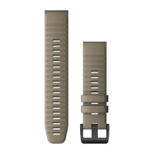 Garmin óraszíj Fenix 6 homokkő szilikon (QuickFit 22) (010-12863-02) okosóra kellék