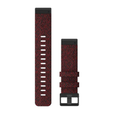 Garmin óraszíj Fenix 6 nylon piros (QuickFit 22) (010-12863-06) okosóra kellék