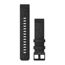 Garmin Óraszíj Fenix 6S Nylon fekete fekete csattal (QuickFit 20) okosóra kellék
