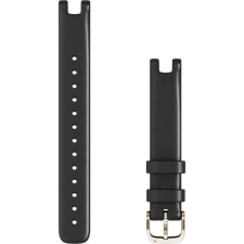 Garmin Óraszíj Lily Modellekhez - 14 mm, Bőr, Fekete (010-13068-A1) okosóra kellék