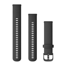 Garmin óraszíj Venu fekete (20 mm) (010-12932-11) óraszíj