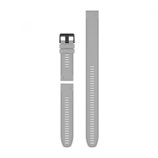 Garmin QuickFit Fenix 6X szürke szilikon szíj fekete csat 26 mm 3 részes okosóra kellék