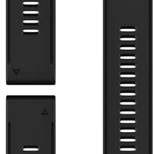 Garmin szilikon QuickFit 26 - Black (+ extra hosszú) okosóra kellék