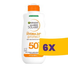 Garnier Ambre Solaire hidratáló naptej SPF50 175ml (Karton - 6 db) naptej, napolaj