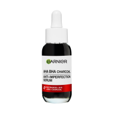 Garnier Pure Active Charcoal szérum AHA + BHA + aktív szén (30ml) arcszérum